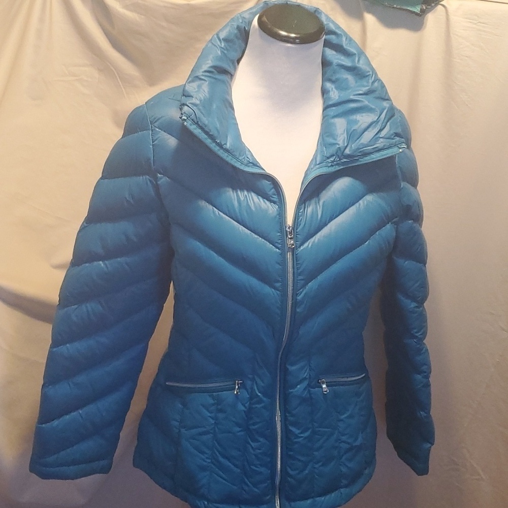 Kenneth Cole Reacton Duck Down Puffer Jacket SZ MD